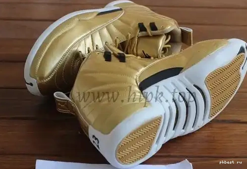 Authentic Air Gold 12 Jordan Pinnacle 0513